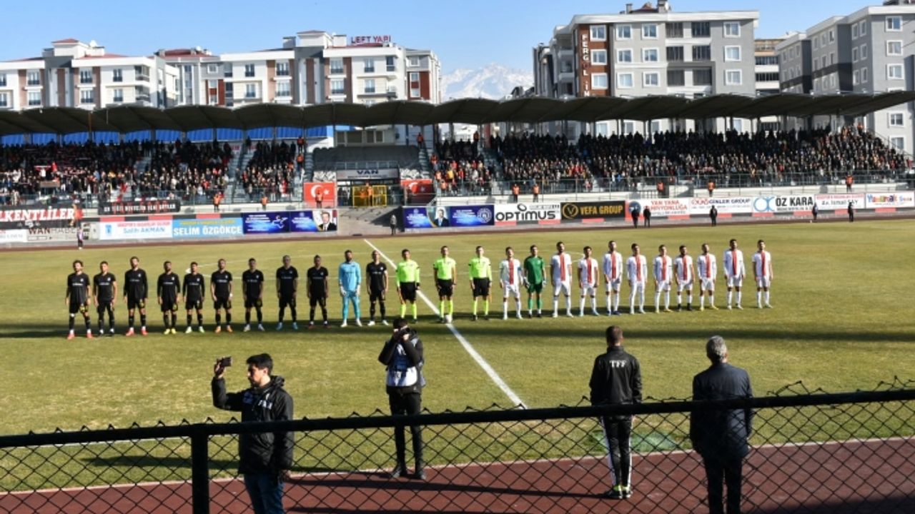 Vanspor- Uşakspor maçının detayları…