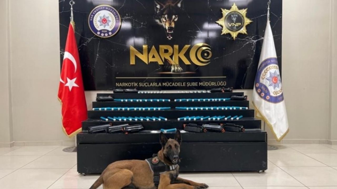 Tuşba'da 10 kilo metamfetamin ele geçirildi