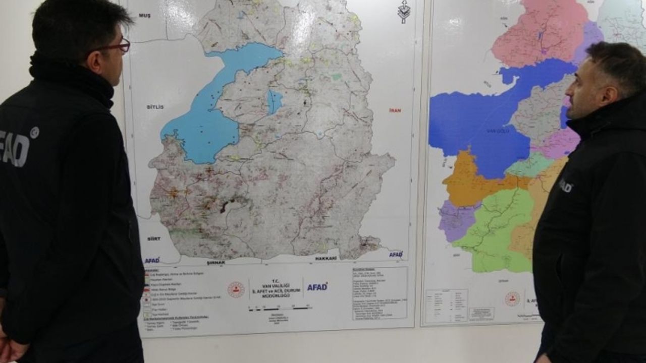 Van'da 4 bin çığ patikası tespit edildi