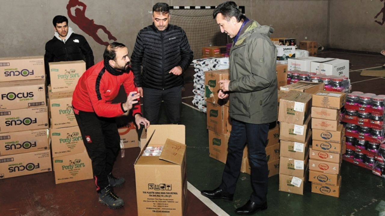 Yardım kampanyası hızla devam ediyor