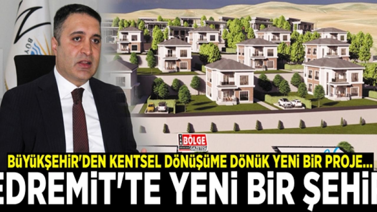 Büyükşehir'den kentsel dönüşüme dönük yeni bir proje…