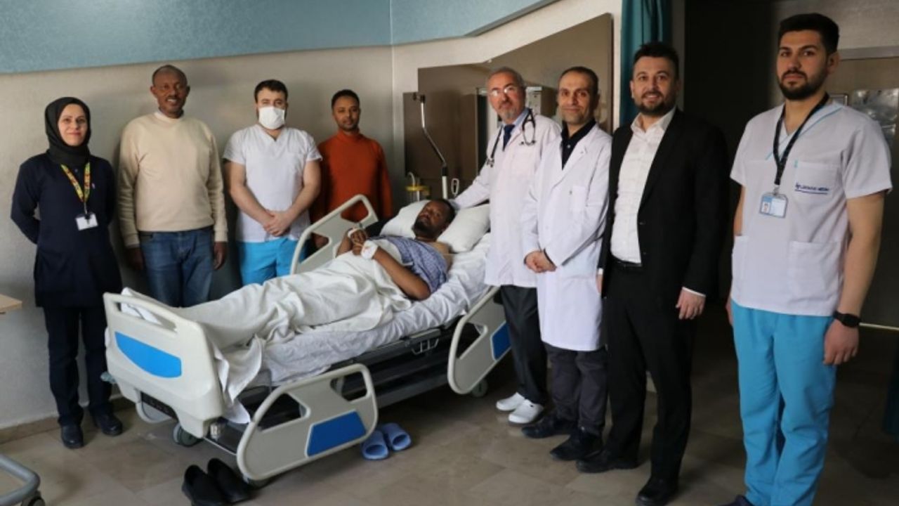 Etiyopyalı hasta şifayı Van'da buldu