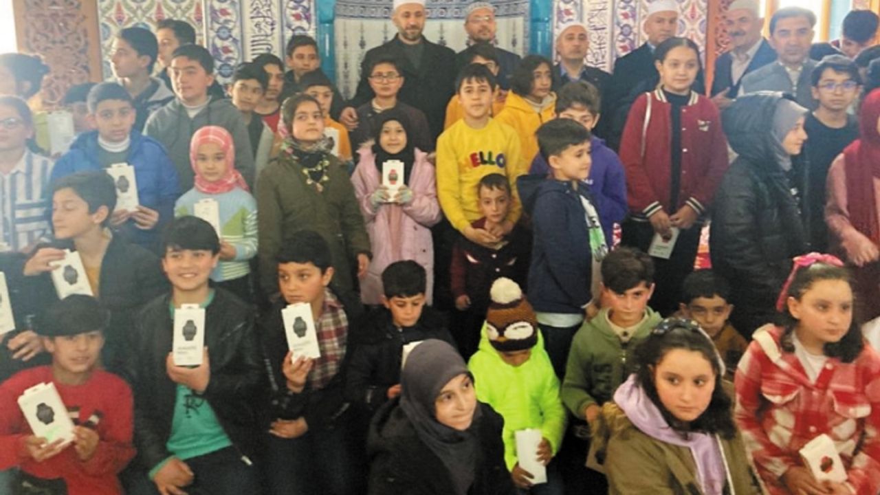 'Haydi Çocuklar Camiye' Projesi ödül töreni düzenlendi