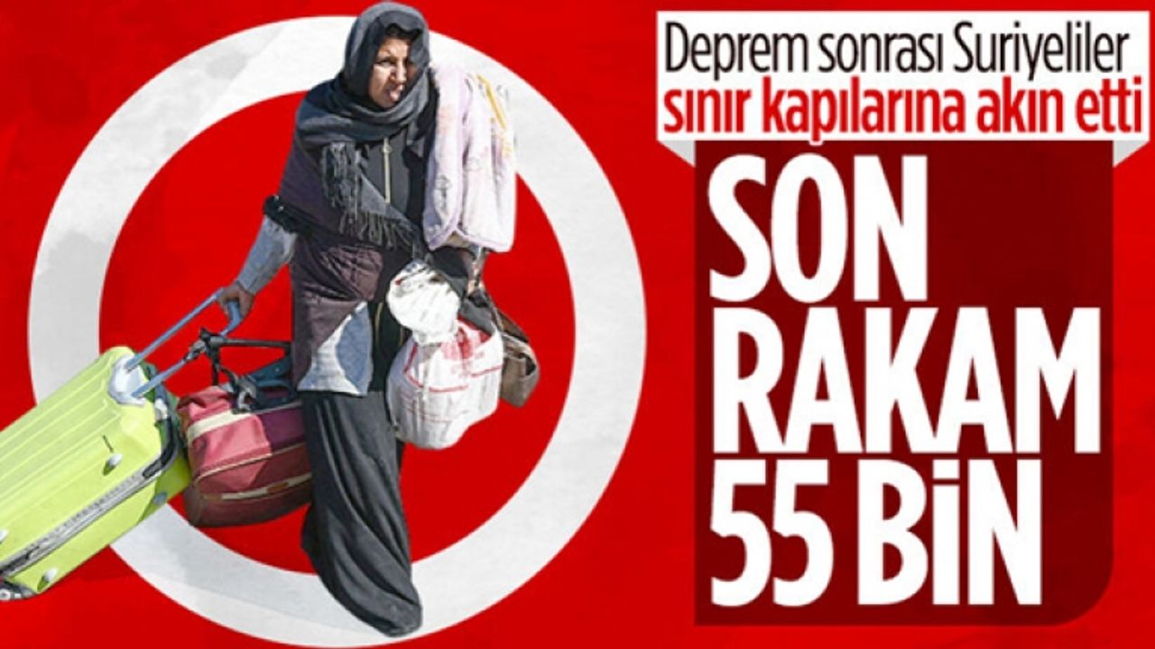 Hulusi Akar, deprem sonrası ülkesine dönen Suriyelilerin sayısını açıkladı