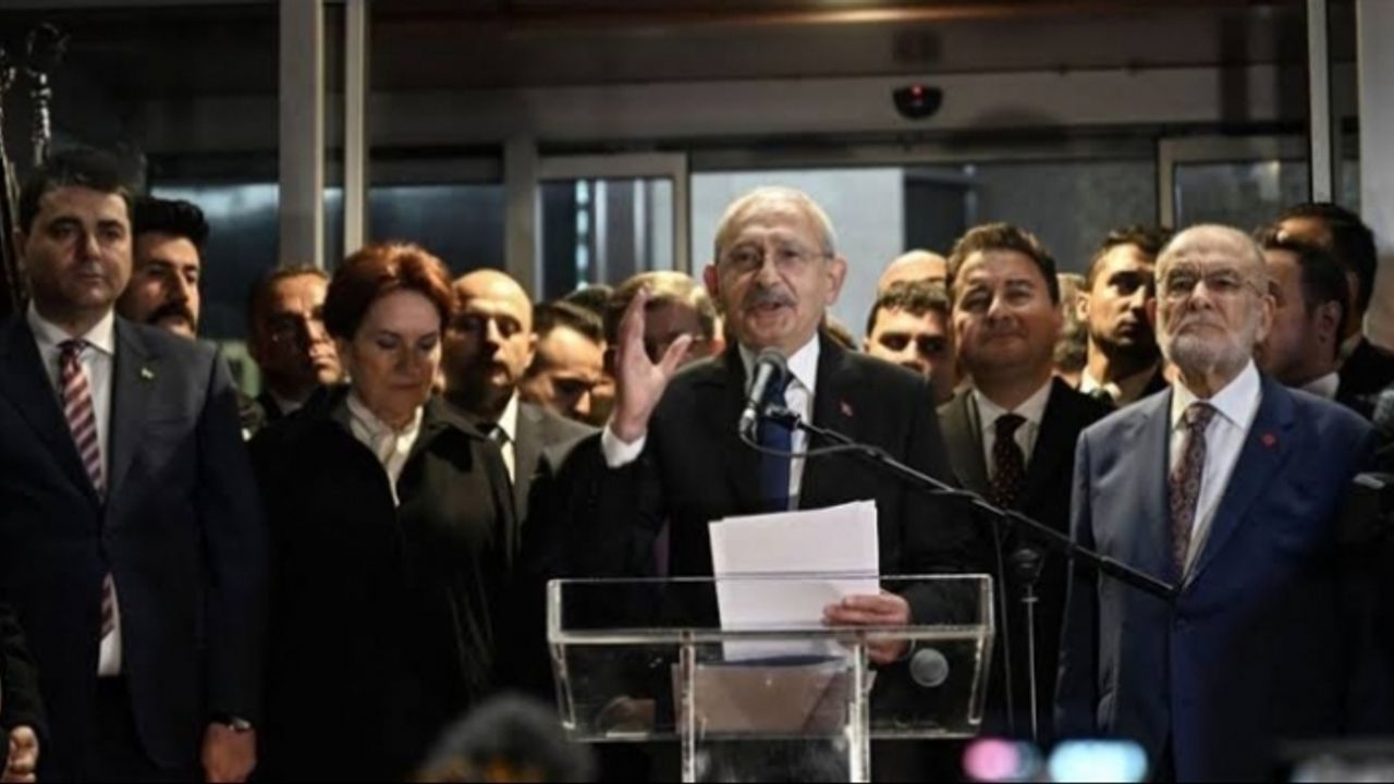 Millet İttifakı'nın Cumhurbaşkanı adayı: Kılıçdaroğlu