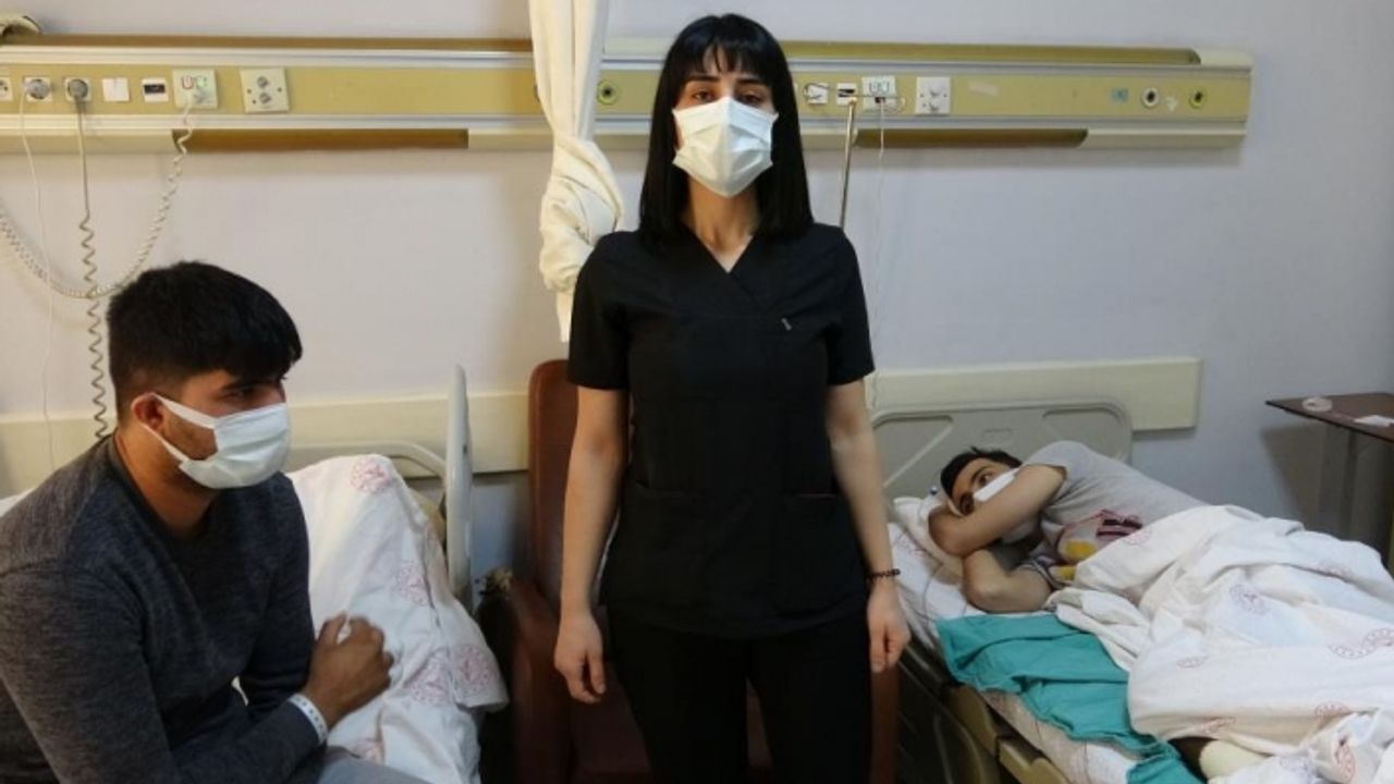 Sağlık çalışanlarından düzensiz göçmenlere şefkat eli