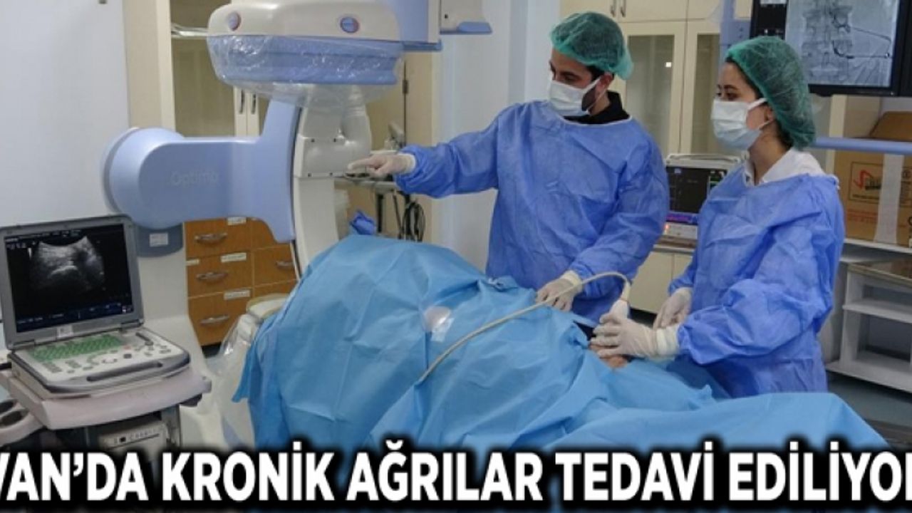 Van’da kronik ağrılar tedavi ediliyor