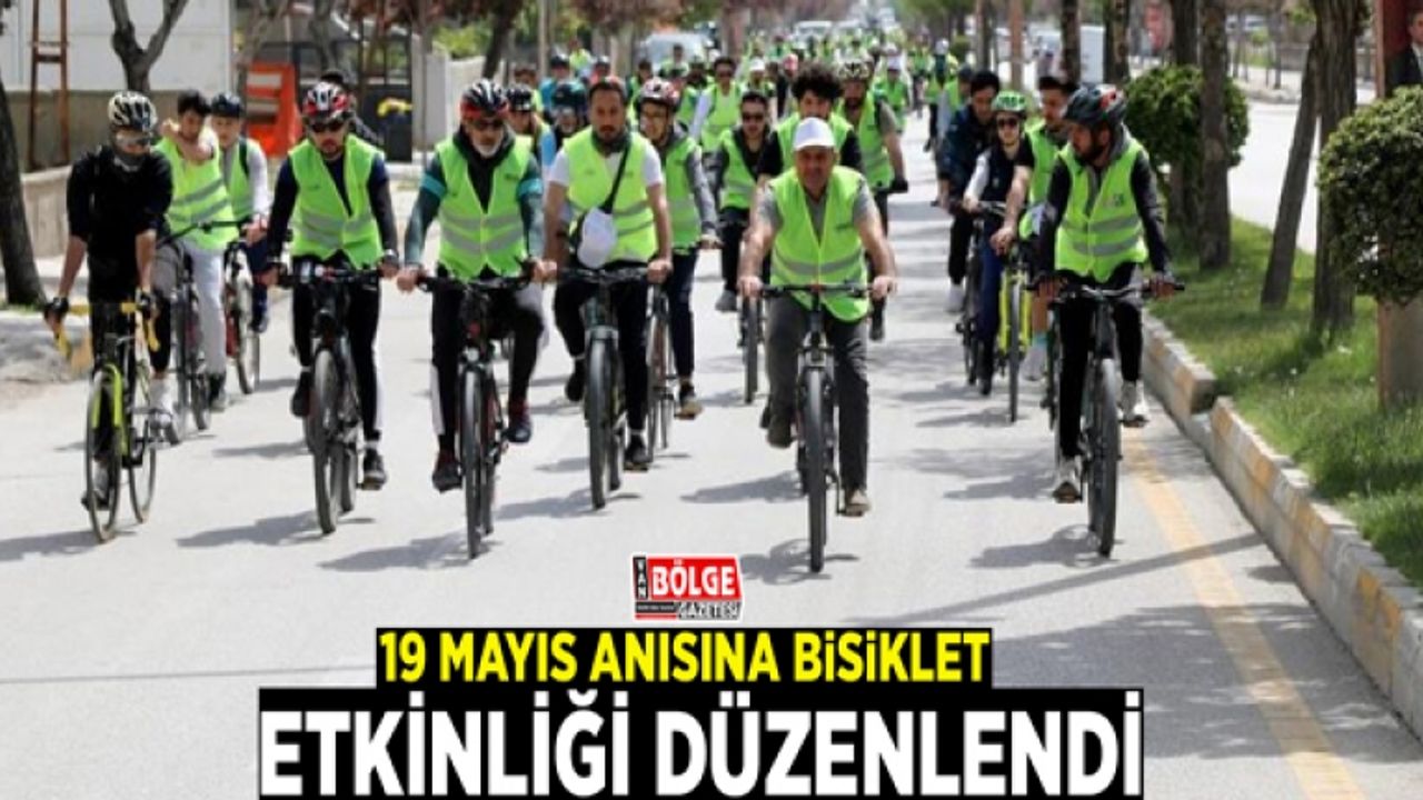 19 Mayıs anısına bisiklet etkinliği düzenlendi
