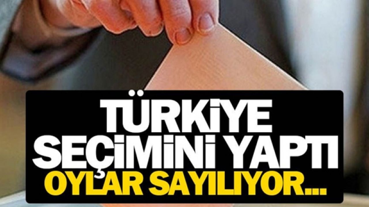Türkiye, bir kez daha Erdoğan dedi
