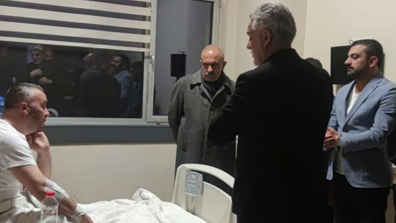 AK Parti’li Kayatürk’ten gazeteci Suat Baran’a ziyaret