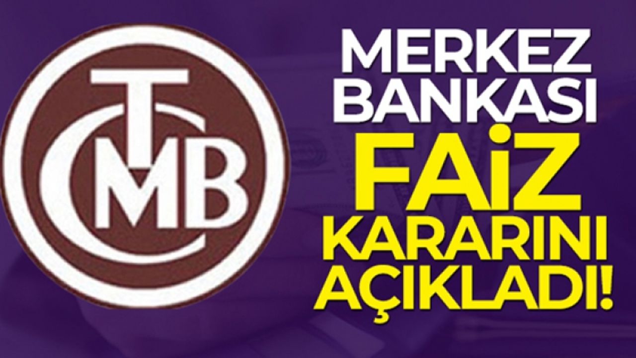 Merkez Bankası faizi değiştirmedi, yüzde 8,5 düzeyinde sabit tuttu