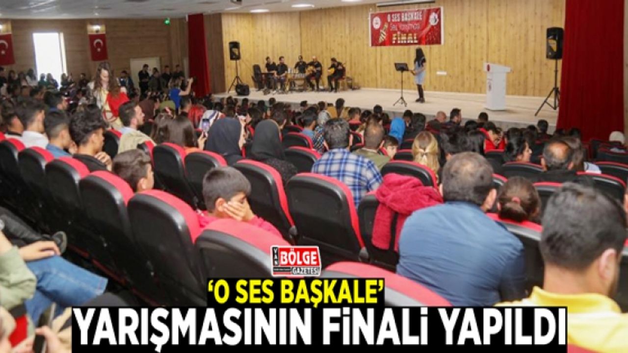 ‘O Ses Başkale’ yarışmasının finali yapıldı