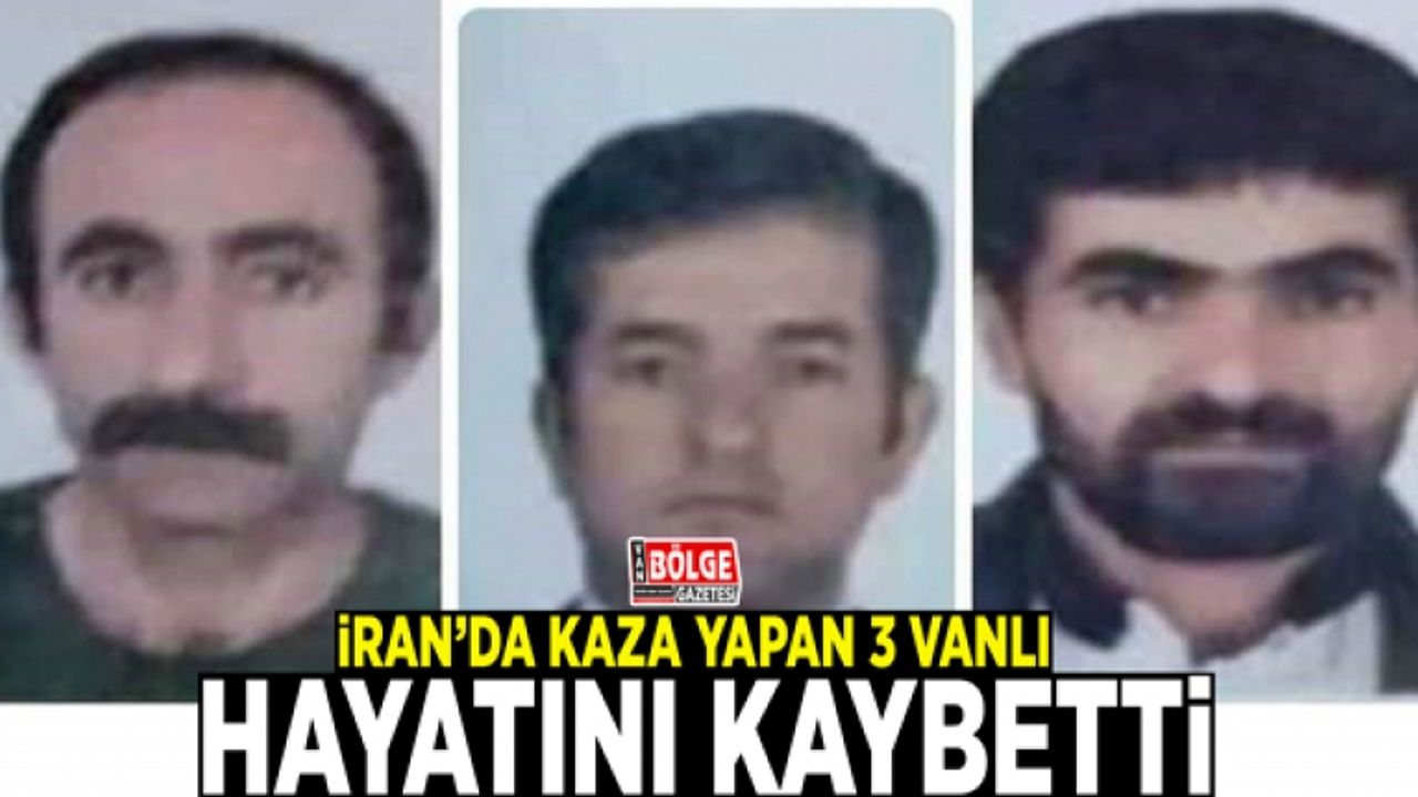 Türk vatandaşları İran’da kaza yaptı: 3 ölü