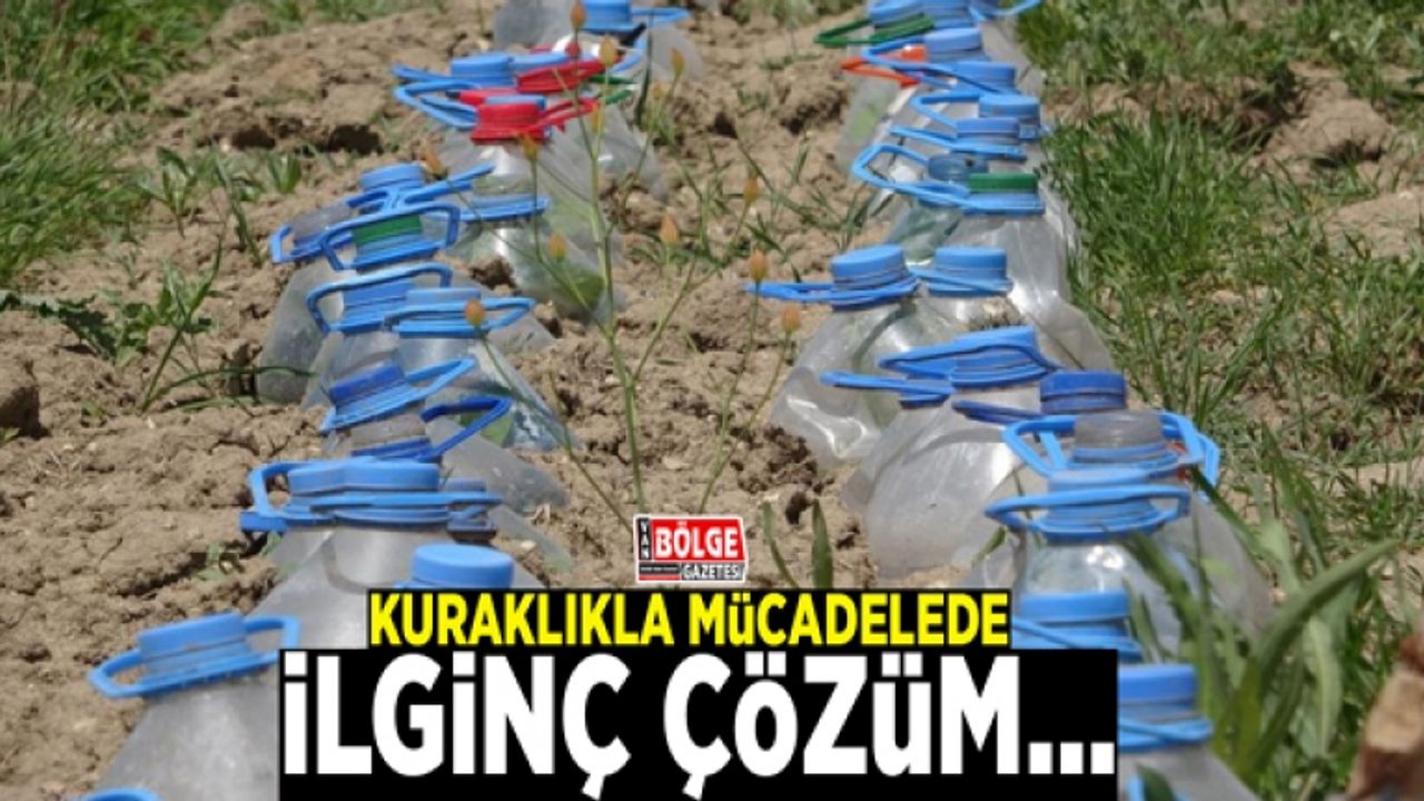 Van'da kuraklıkla mücadelede ilginç çözüm