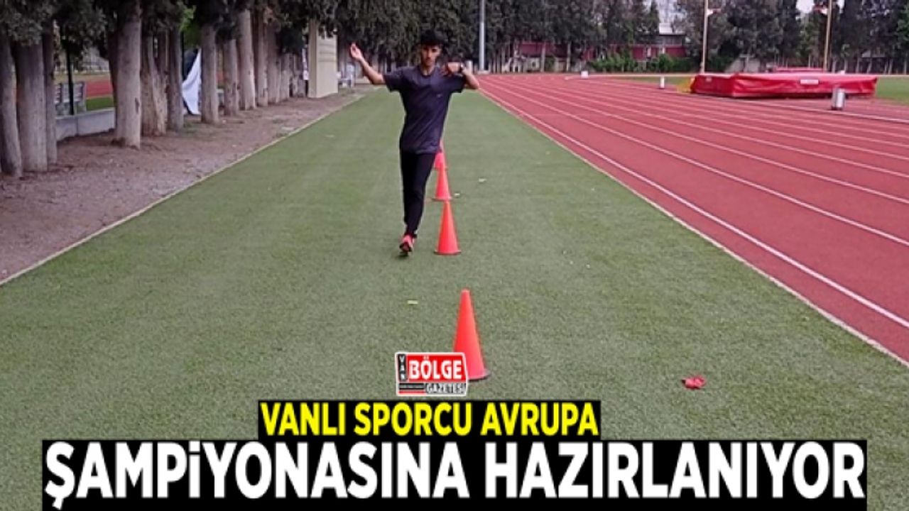 Vanlı sporcu Avrupa şampiyonasına hazırlanıyor