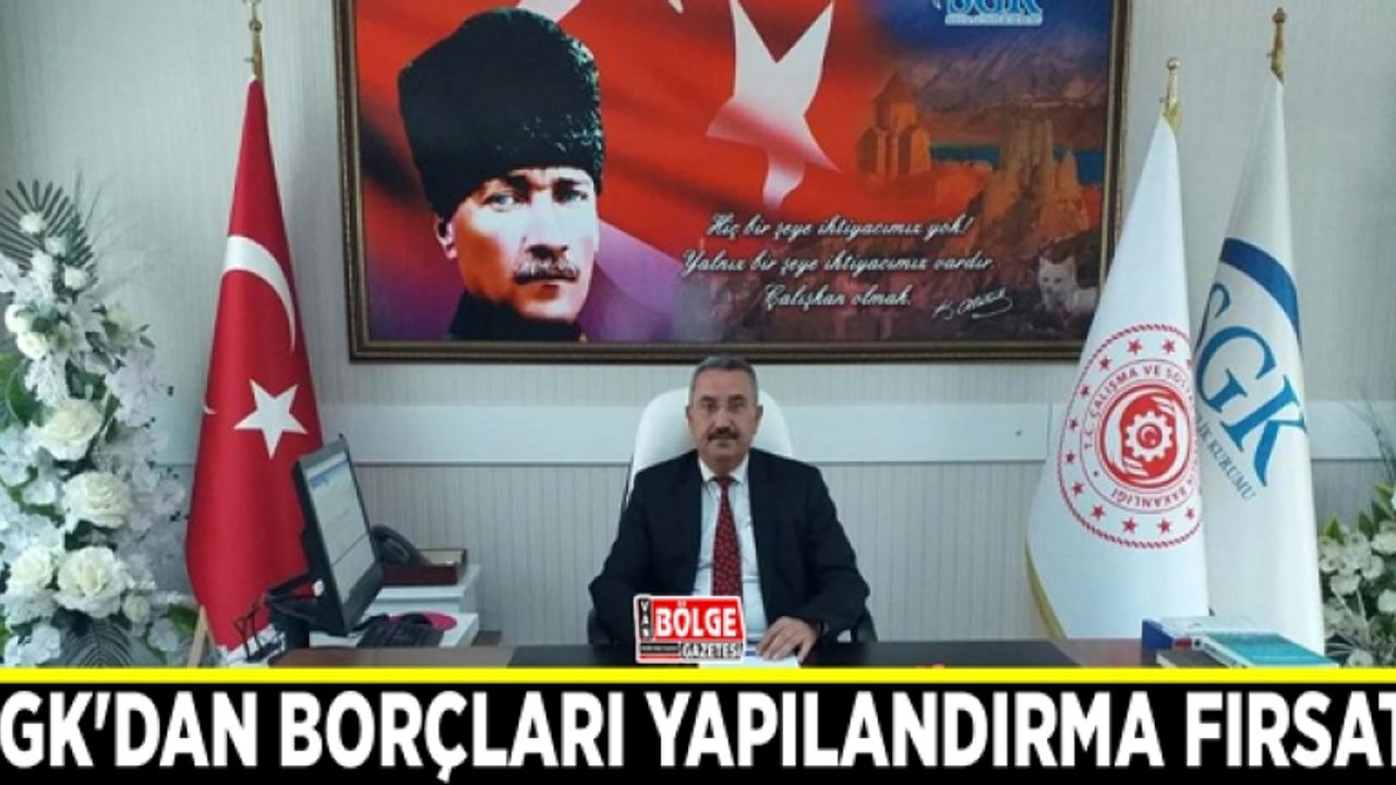 SGK'dan borçları yapılandırma fırsatı