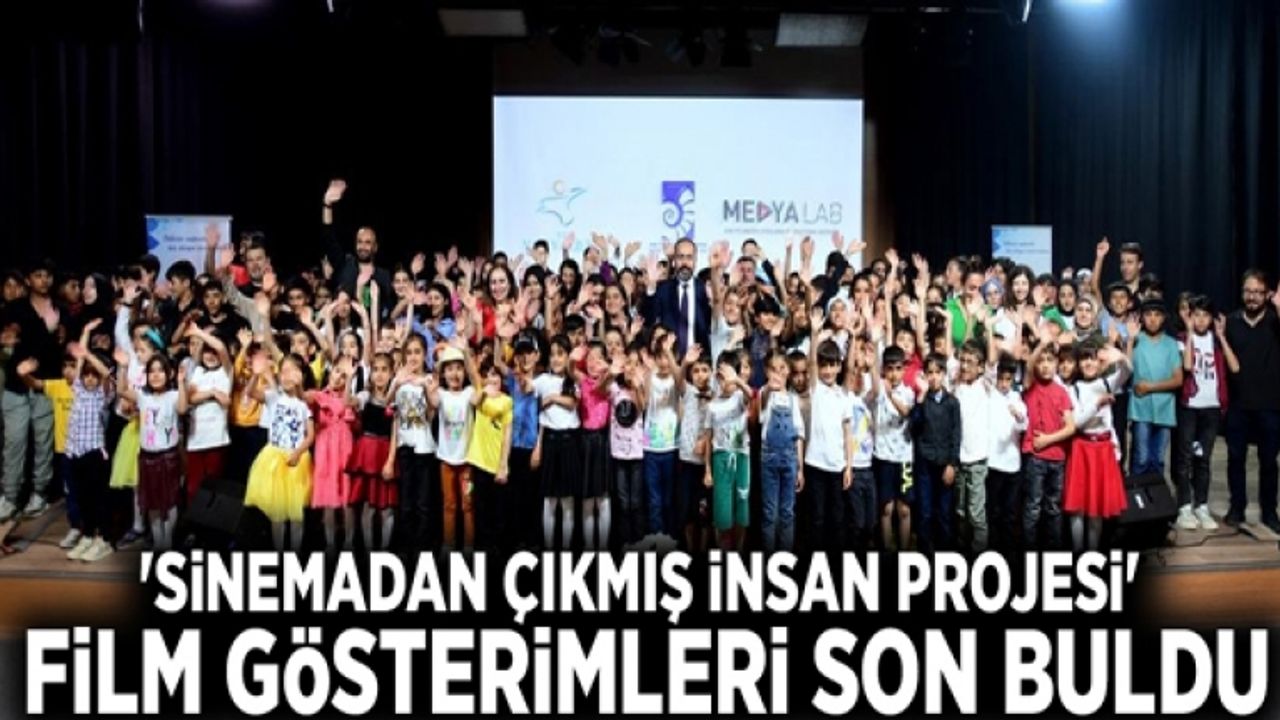 'Sinemadan Çıkmış İnsan Projesi' film gösterimleri son buldu