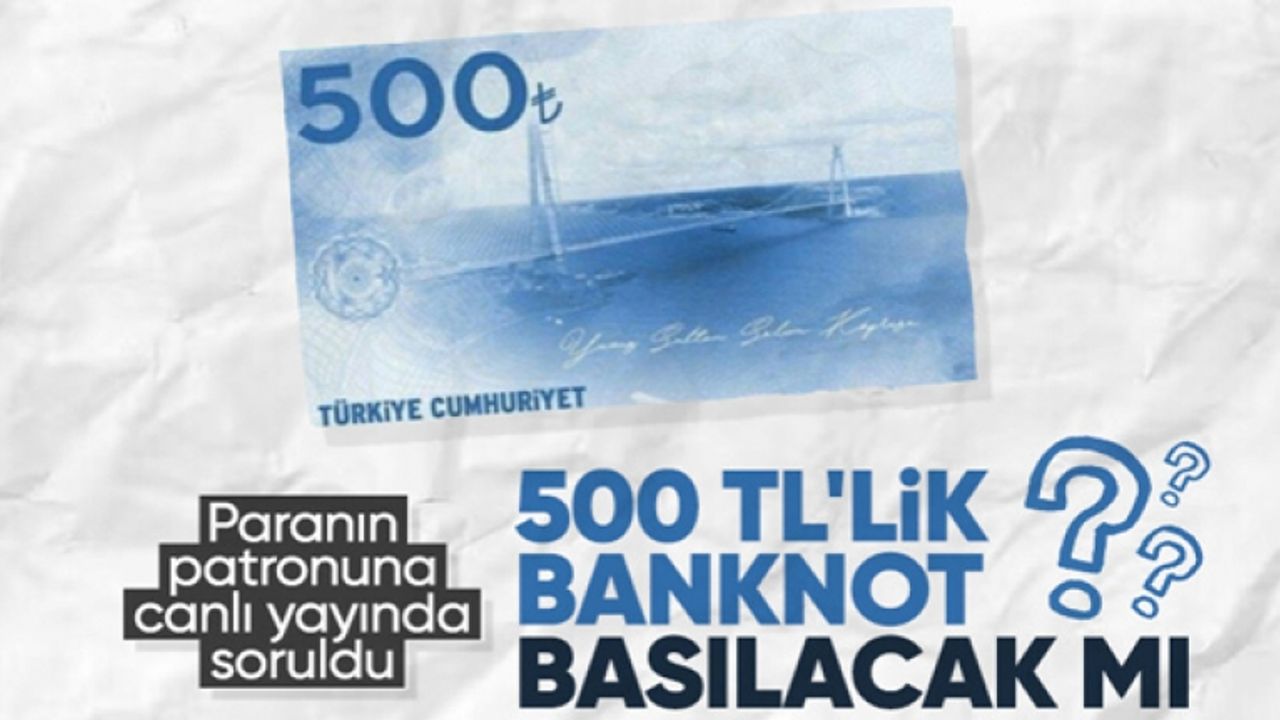 Hafize Gaye Erkan, yeni banknot basımıyla ilgili konuştu