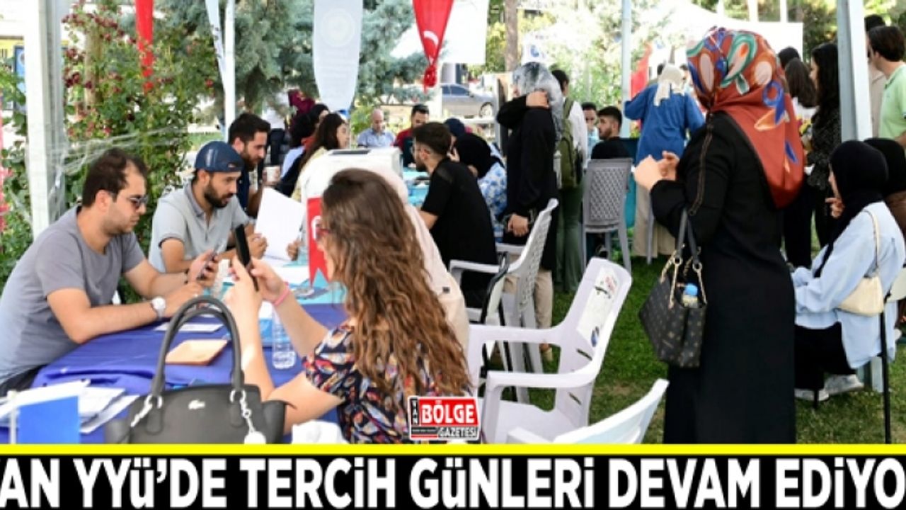 Van YYÜ’de tercih günleri devam ediyor