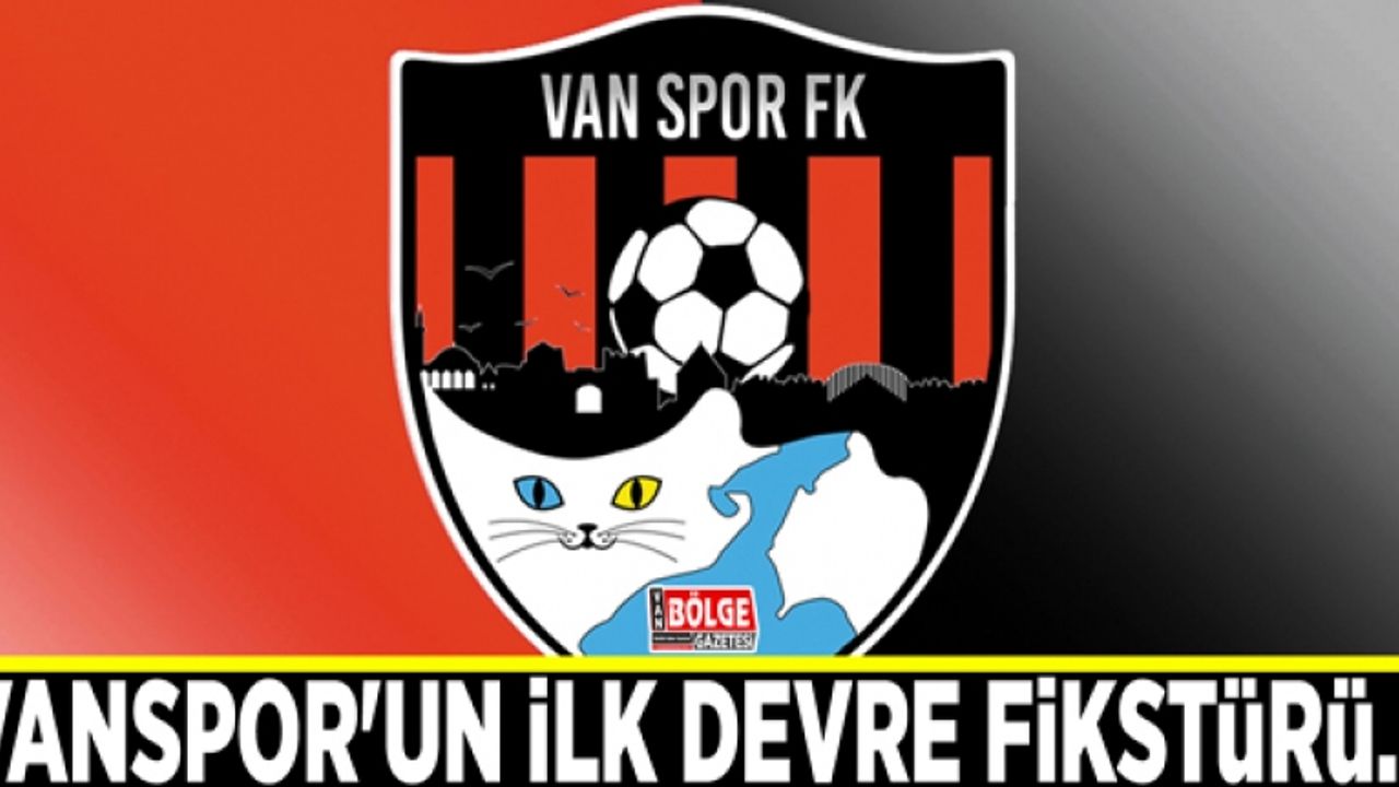 Vanspor'un ilk devre fikstürü…