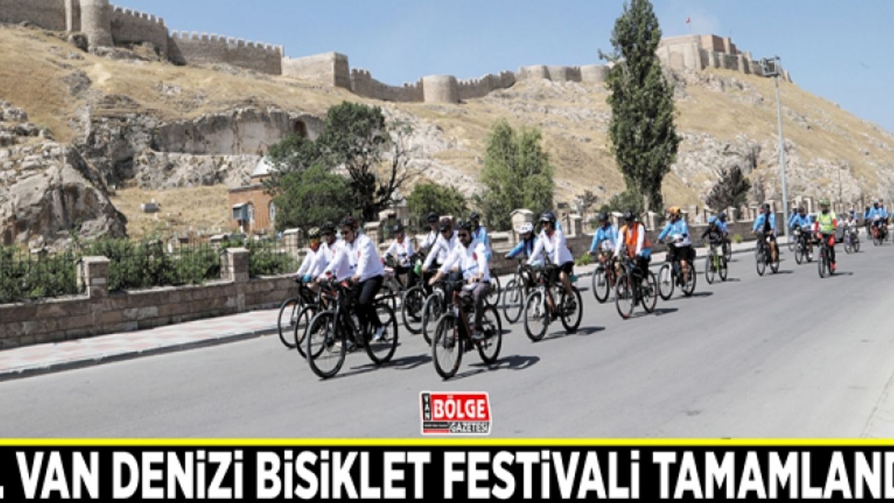5. Van Denizi Bisiklet Festivali tamamlandı