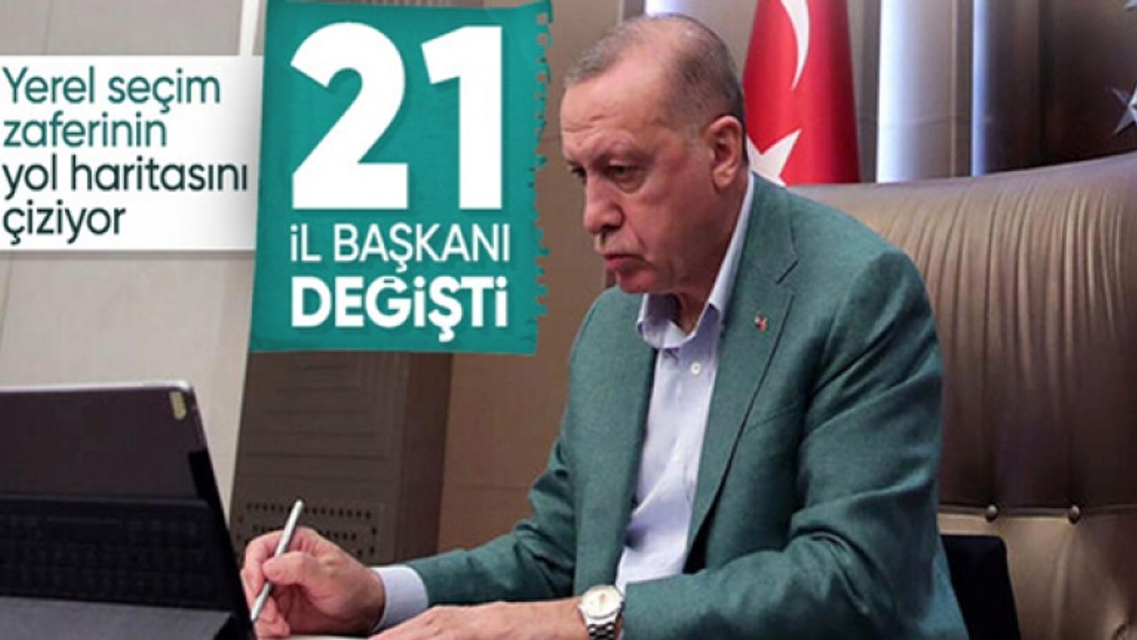 AK Parti'de yerel seçimler öncesi 21 il başkanı değişti
