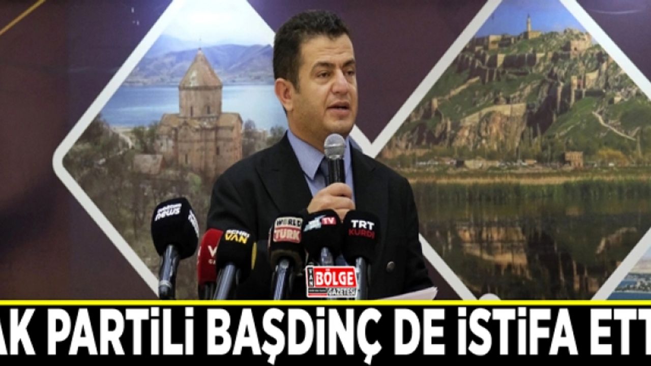 AK Partili Başdinç de istifa etti