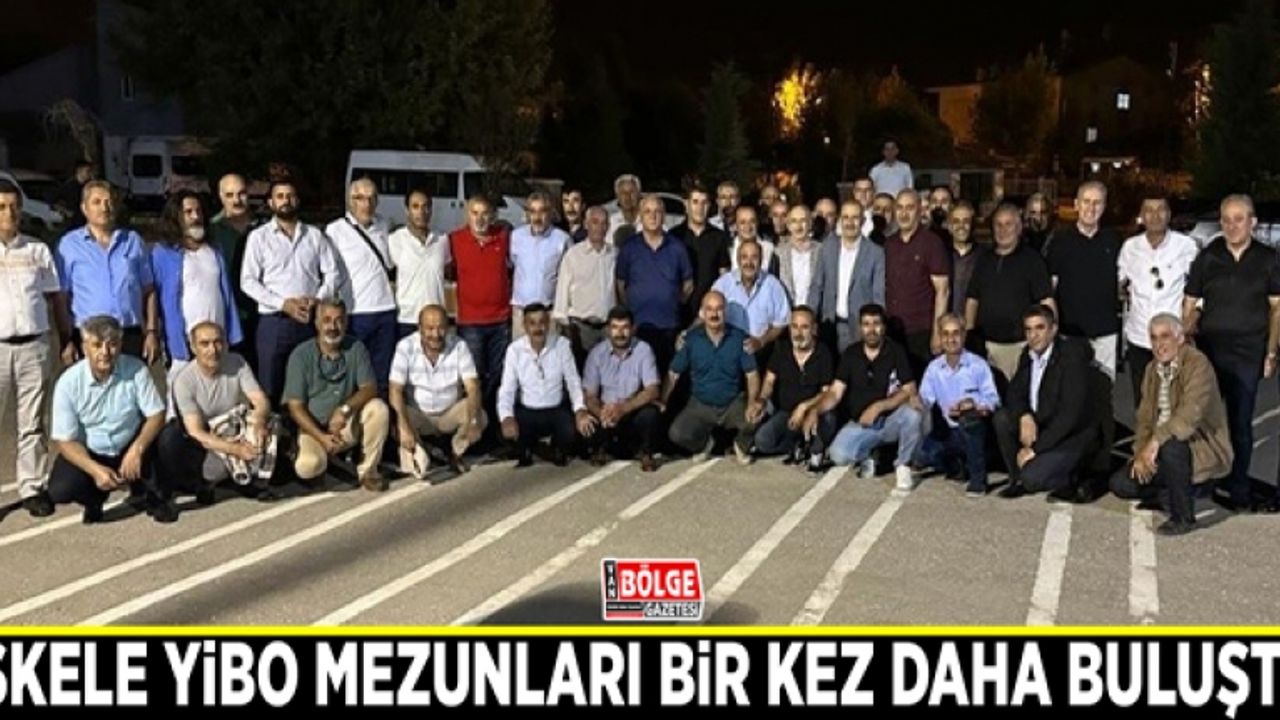 İskele YİBO mezunları bir kez daha buluştu