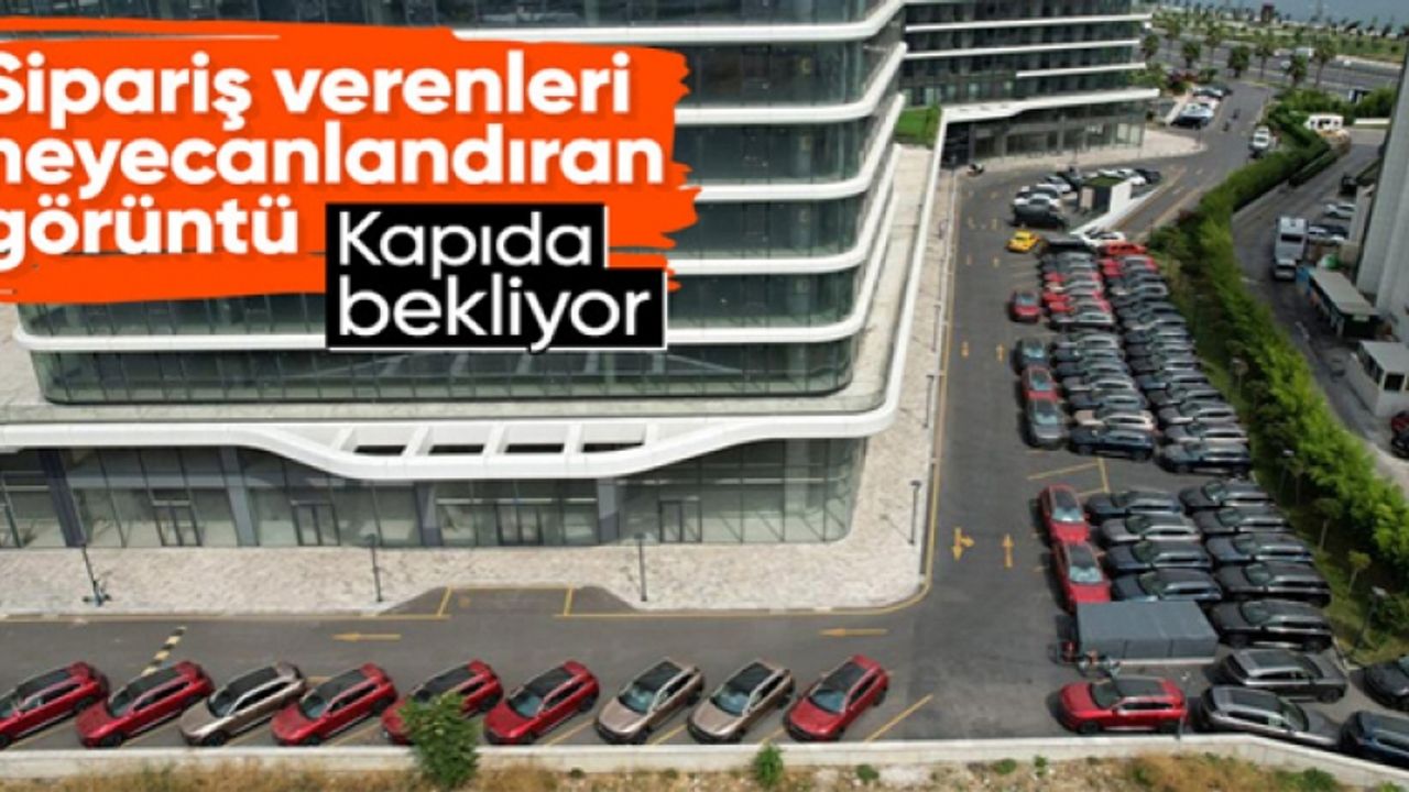 İstanbul'a gelen Togg'lar sahiplerini bekliyor