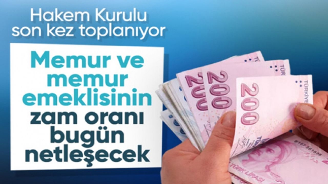 Memur zamlarında bugün son karar verilecek
