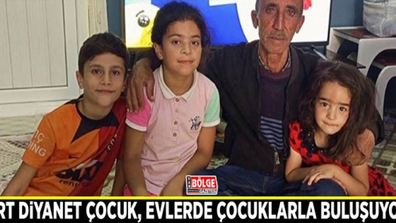 TRT Diyanet Çocuk, evlerde çocuklarla buluşuyor