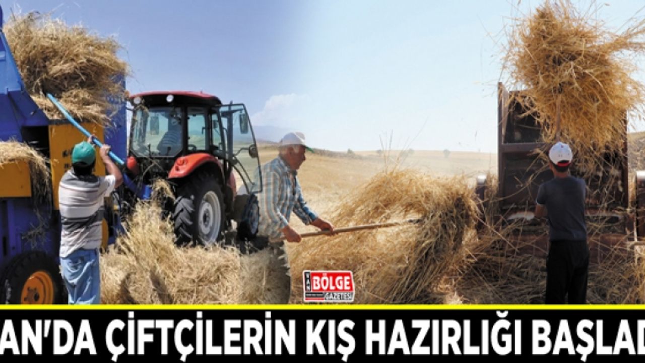 Van'da çiftçilerin kış hazırlığı başladı