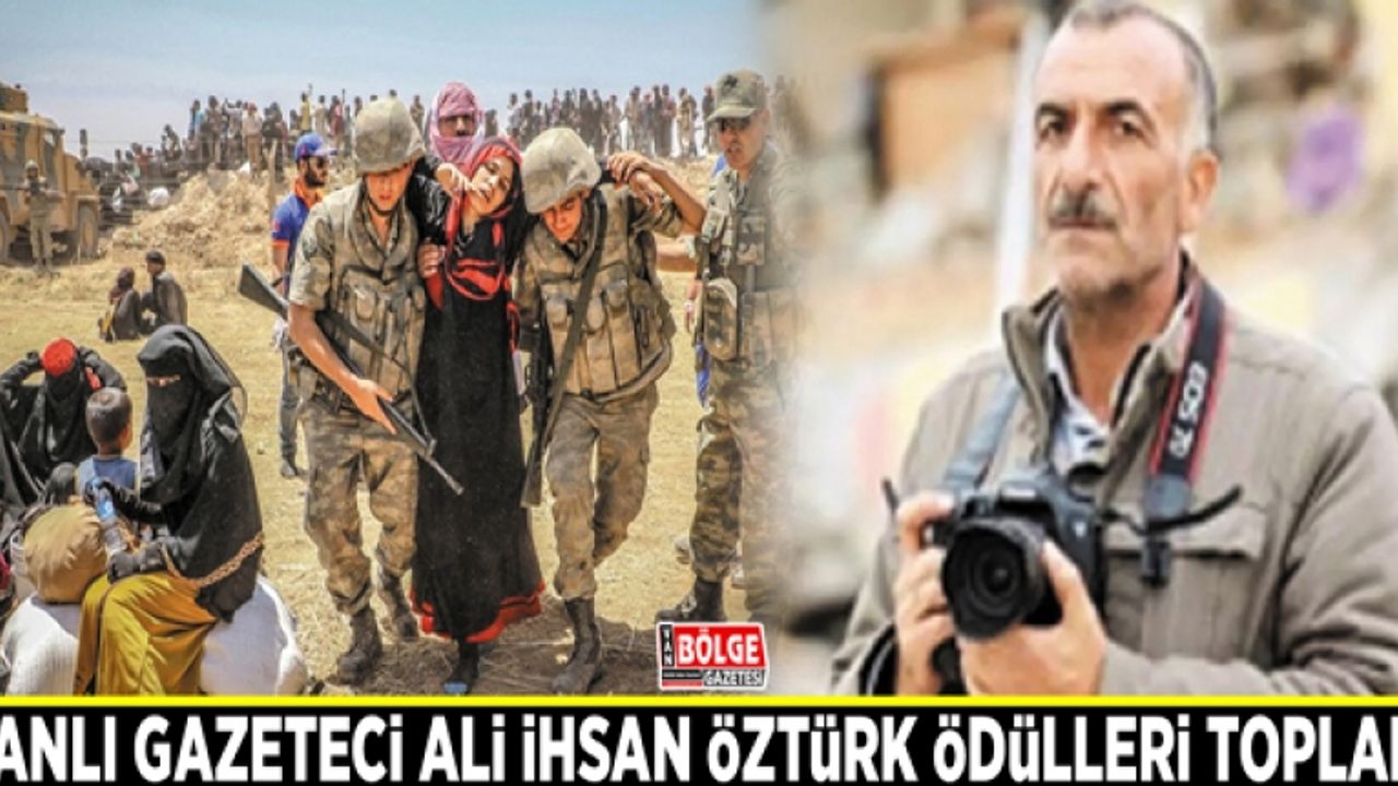 Vanlı Gazeteci Ali İhsan Öztürk ödülleri topladı