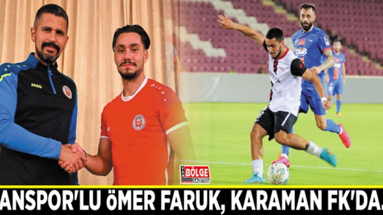 Vanspor'lu Ömer Faruk, Karaman FK'da…
