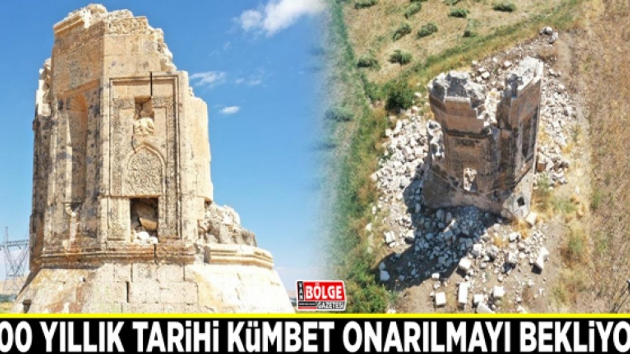 600 yıllık tarihi kümbet onarılmayı bekliyor
