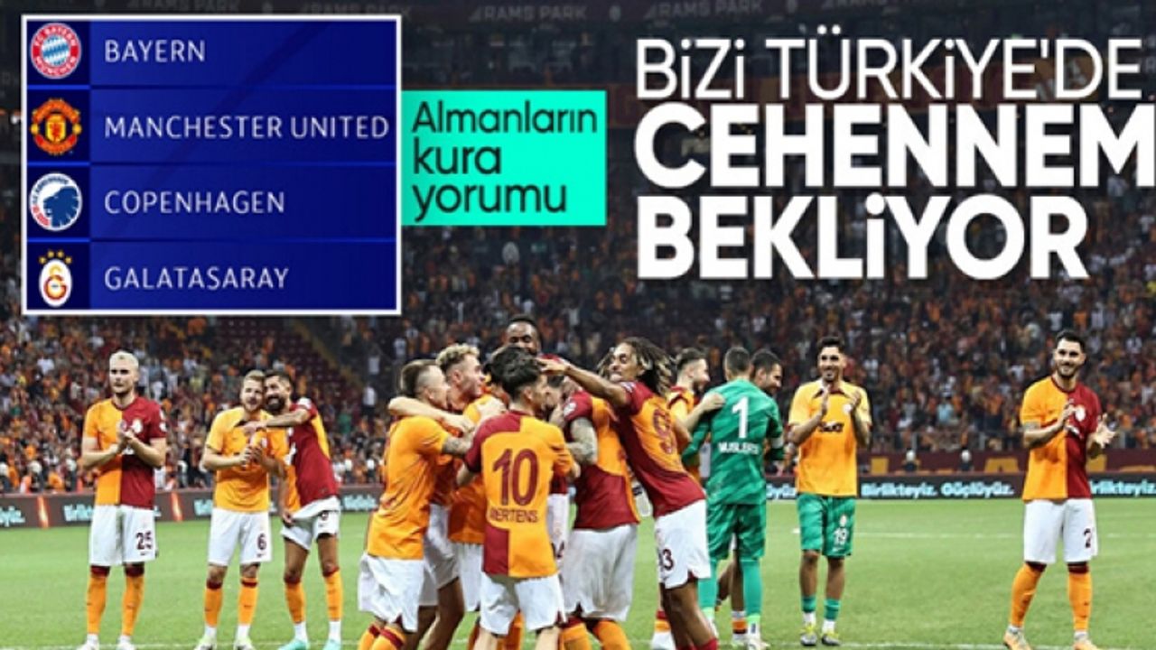 Avrupa basınından Şampiyonlar Ligi grubu ve Galatasaray yorumu