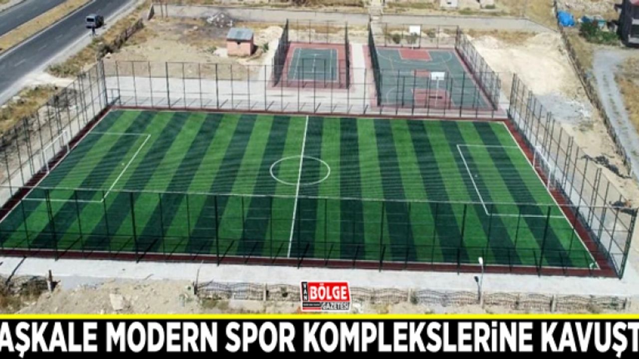 Başkale modern spor komplekslerine kavuştu