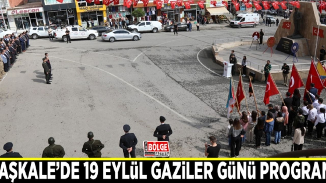 Başkale’de 19 Eylül Gaziler Günü programı