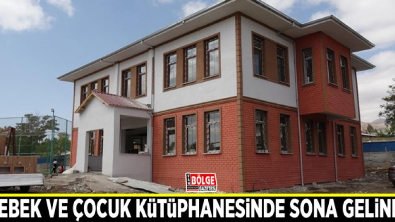 Bebek ve çocuk kütüphanesinde sona gelindi