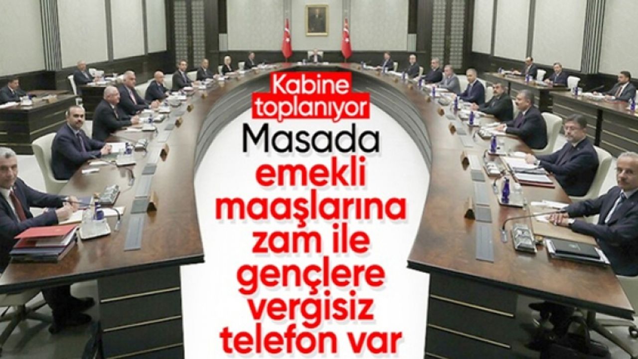 Cumhurbaşkanlığı Kabinesi bugün toplanacak: Gündemde emekli maaşlarına düzenleme var