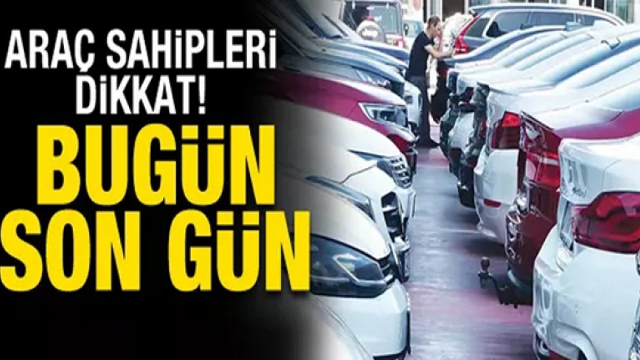 Ek MTV'de ilk taksit için son gün