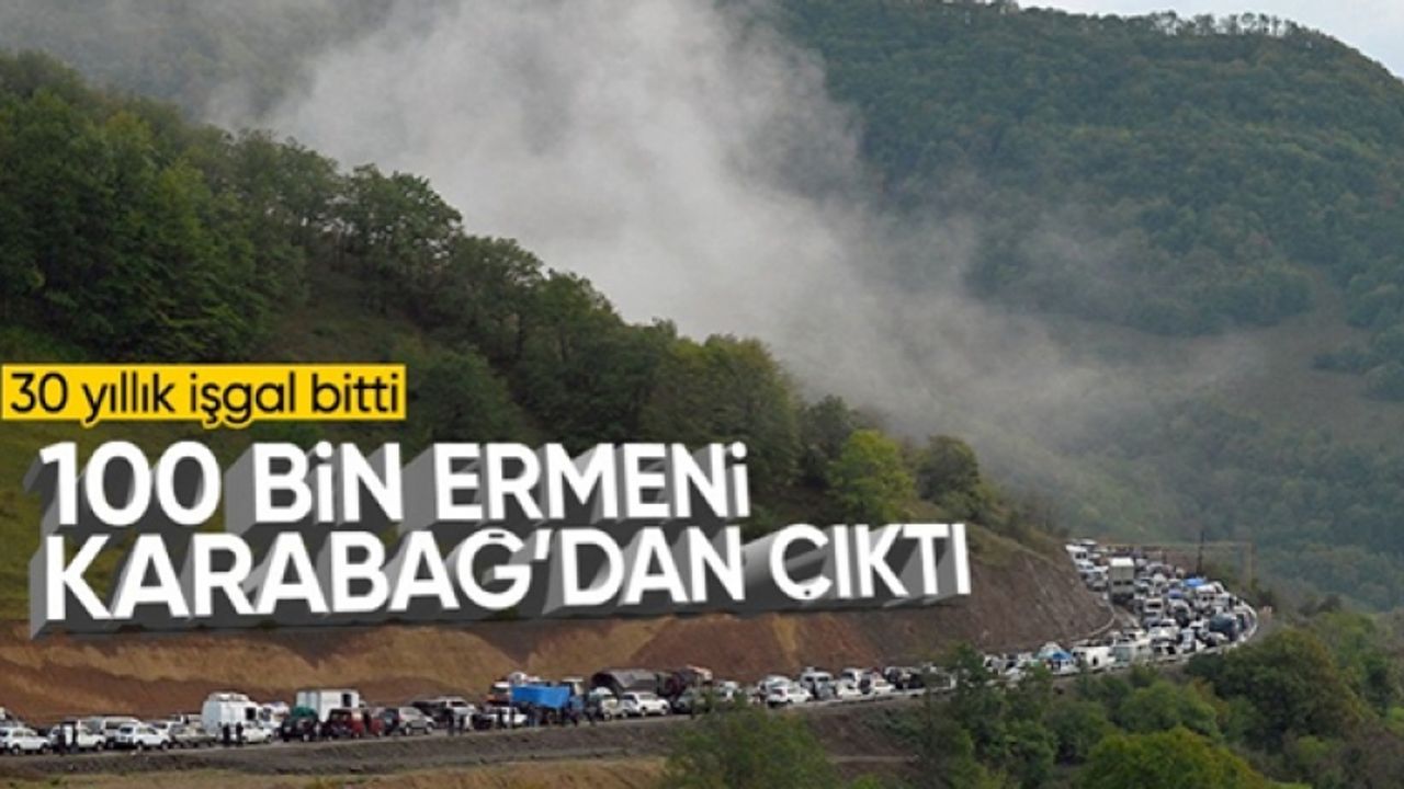 Ermenistan: Karabağ'ı terk edenlerin sayısı 100 bini geçti