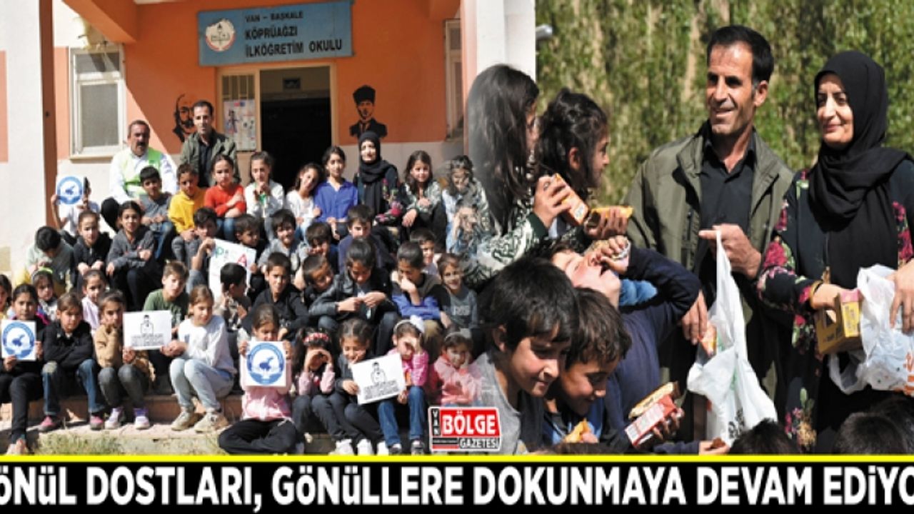 Gönül Dostları, gönüllere dokunmaya devam ediyor