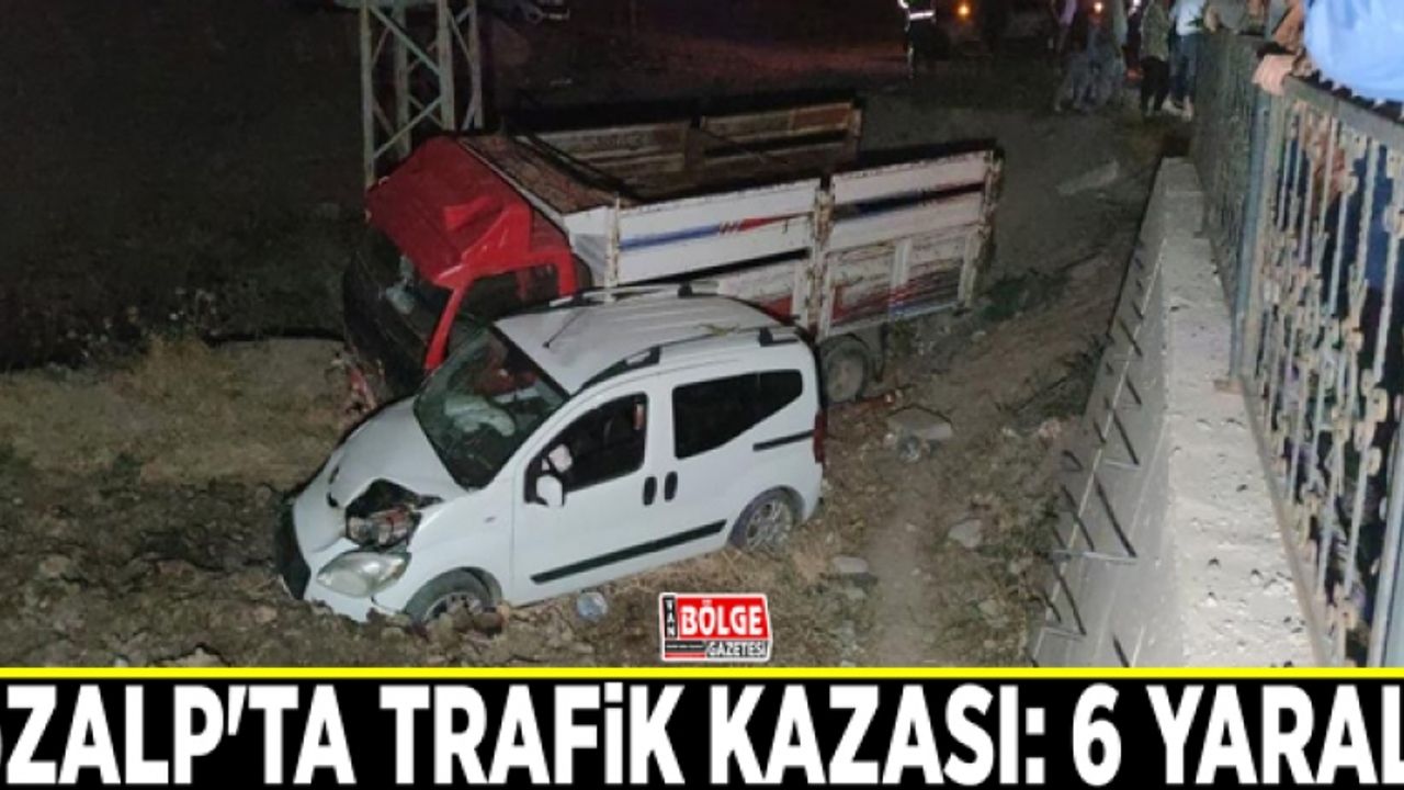 Özalp'ta trafik kazası: 6 yaralı