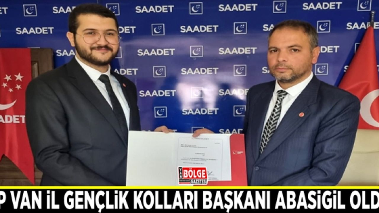 SP Van İl Gençlik Kolları Başkanı Abasigil oldu