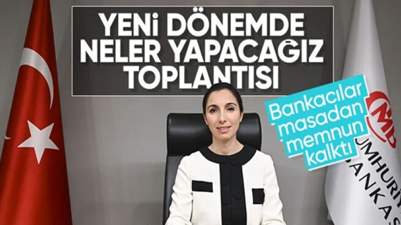 TCMB Başkanı Hafize Gaye Erkan, TBB ile bir araya geldi