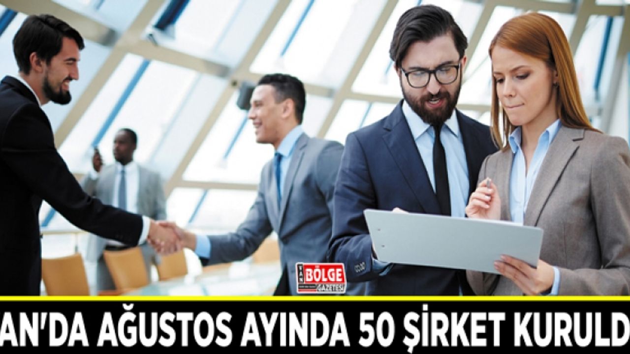 Van'da Ağustos ayında 50 şirket kuruldu