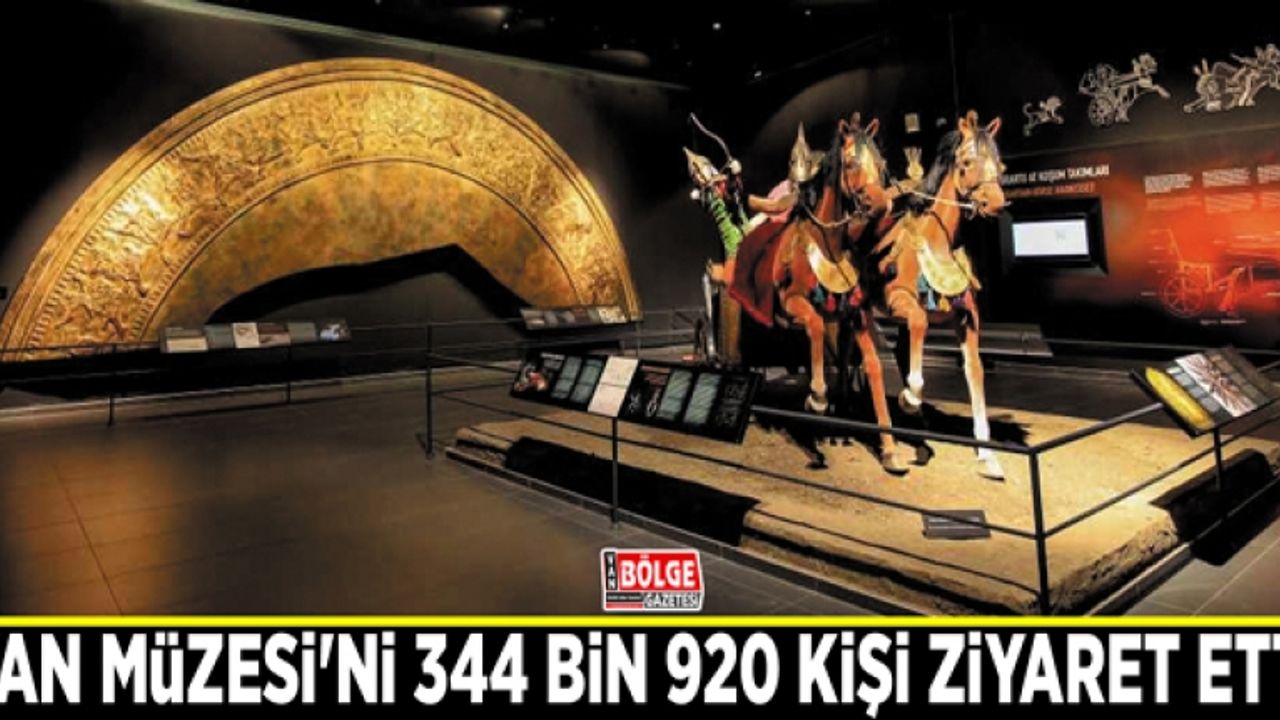 Van Müzesi'ni 344 bin 920 kişi ziyaret etti