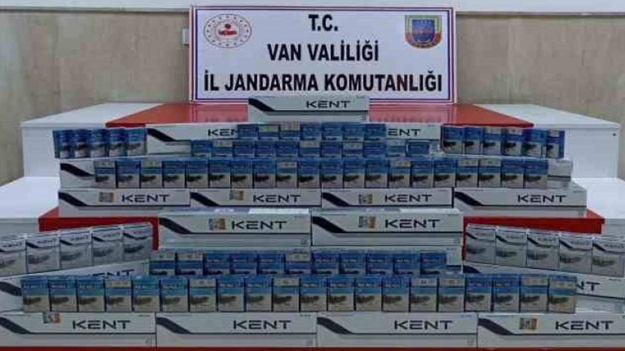 Van’da kaçak sigara ve akaryakıt ele geçirildi