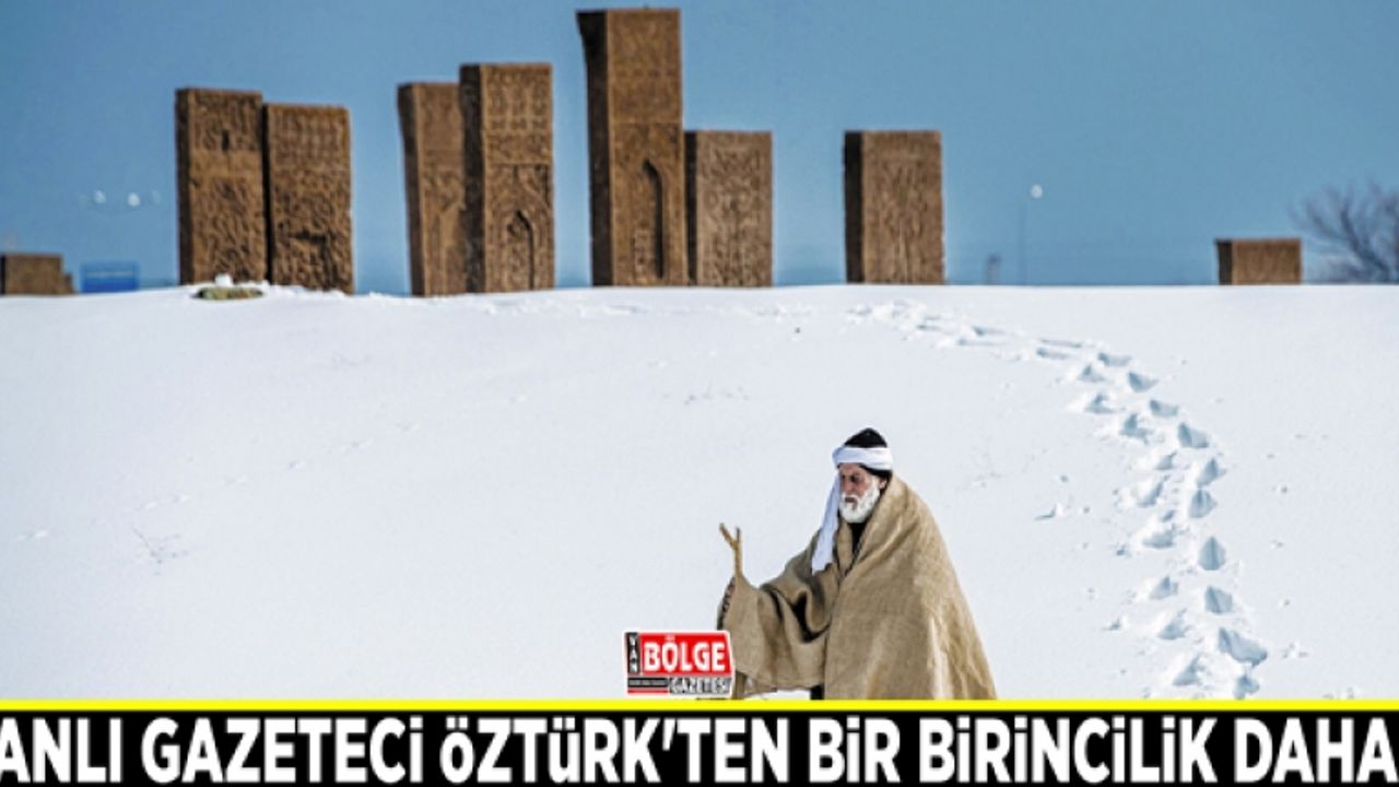 Vanlı Gazeteci Öztürk bir birincilik daha aldı
